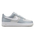 Nike Air Force 1 Low Wolf Grey Vast Grey lateral side profile showing full wolf grey upper and white sole