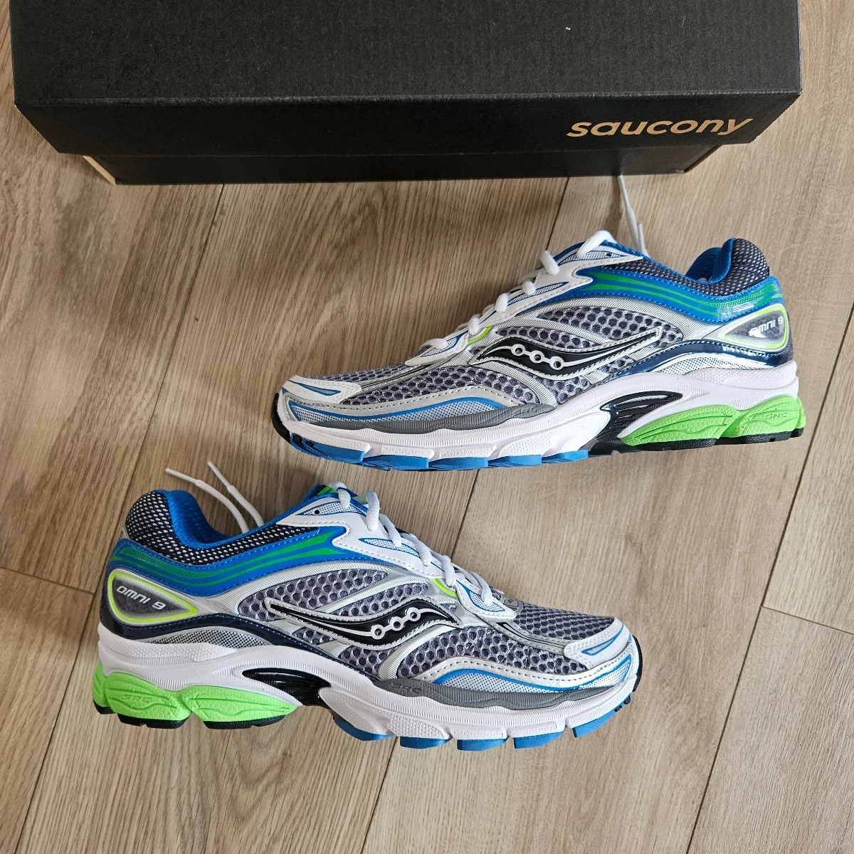 Saucony ProGrid Omni 9 'Grey Slime'